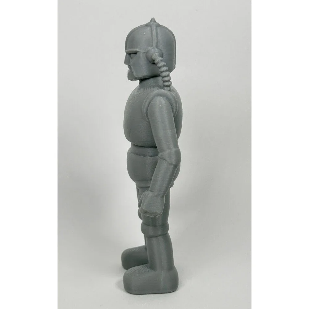 Interstellar Space Robot Gray Paintable Toy